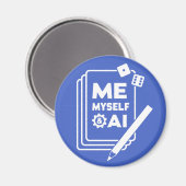 Ich, ich selbst und ich, das Weiße Kunstmagazin Magnet (Vorderseite/Rückseite)