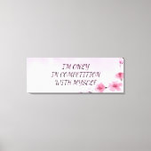 Ich, ich selbst und ich Leinwand drucken (Vorderseite)