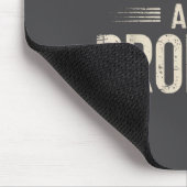 Ich identifiziere mich als ein Problem Lustiger sa Mousepad (Ecke)