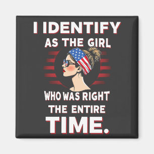 Ich identifiziere mich als Mädchen, das zur vollen Magnet