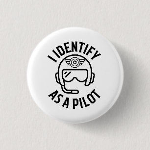 Ich identifiziere mich als Pilot, Spaß, Zitat, BES Button