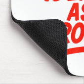 Ich identifiziere mich als Problem Lustiger sarkas Mousepad (Ecke)