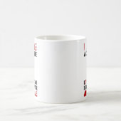 Ich identifiziere mich als Weihnachtsbaum, der auß Kaffeetasse (Mittel)