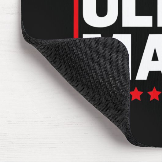 Ich identifiziere mich mit Ultra MAGA Ultra MAGA u Mousepad (Ecke)