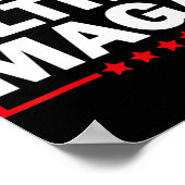 Ich identifiziere mich mit Ultra MAGA Ultra MAGA u Poster (Ecke)