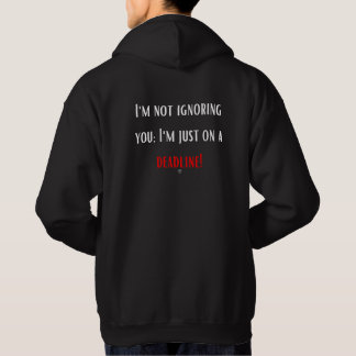 Ich ignoriere dich nicht, ich bin nur am Ende Hoodie
