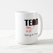 Ich im lustigen Team-Mug Kaffeetasse (VorderseiteRechts)