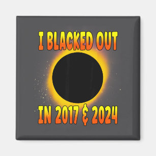 Ich in Blacked Out 2017 Total Solar Magnet