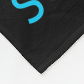 Ich injiziere mir selbst ein Diabetes-Bewusstsein Fleecedecke (Ecke)