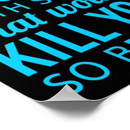 Ich injiziere mir selbst ein Diabetes-Bewusstsein Poster (Ecke)