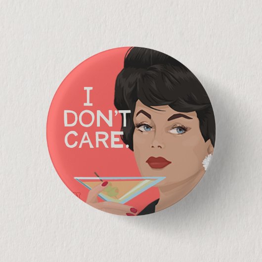 Ich interessiere mich nicht! button (Vorderseite)