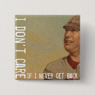 Ich interessiere mich nicht, wenn ich nie zurück button