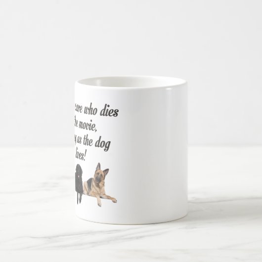 ICH INTERESSIERE MICH NICHT WHO-WÜRFEL IM FILM KAFFEETASSE (Mittel)