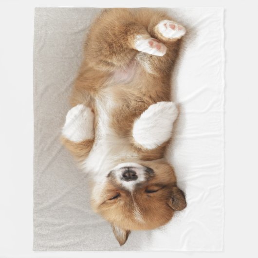 ICH IST GEKACKT FLEECEDECKE (Vorderseite)