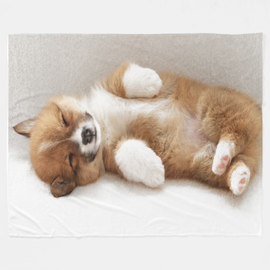 ICH IST GEKACKT FLEECEDECKE (Vorderseite (Horizontal))