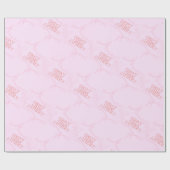 Ich jage nicht, ich ziehe mich an geschenkpapier (Flach)