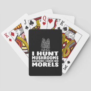 Ich jage Pilze, weil ich keine Rubel habe Spielkarten