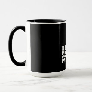 Ich jage Pilze, weil ich keine Rubel habe Tasse