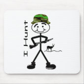 Ich jage Rotwild Mousepad (Vorne)