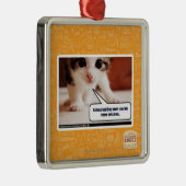 Ich jage schlechtes fing awai ornament aus metall (Rechts)