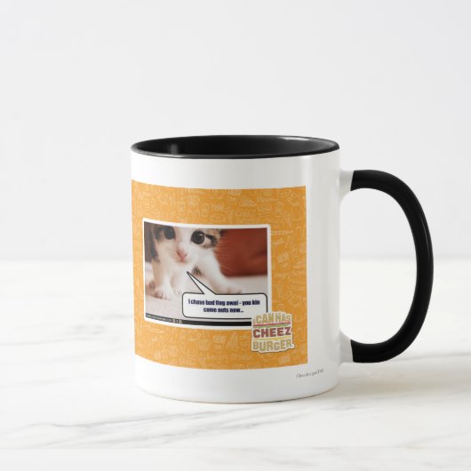Ich jage schlechtes fing awai tasse (Rechts)