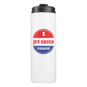 Ich Jet Skied heute Thermosbecher (Vorderseite)