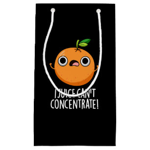 Ich Juice kann Niedliche Orangenpuppe dunkle BG ni Kleine Geschenktüte
