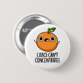 Ich Juice kann Niedliche Orangenpuppe nicht konzen Button (Vorne & Hinten)