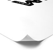 Ich Juice will mit dir lustige Fruchtpuppe sein Poster (Ecke)