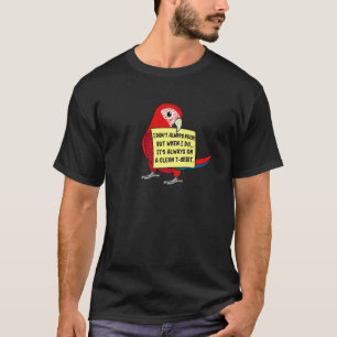 Ich kacke nicht immer, aber wenn ... ich Scharlach T-Shirt