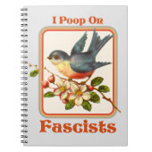 Ich kackte auf Faschisten Notizblock (Vorderseite)