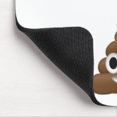 Ich Kackte eher lustige Poo-Emoji Mousepad (Ecke)
