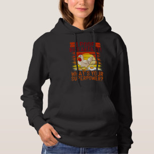 Ich Kackte Frühstück Was ist dein Super-Power, Hüh Hoodie