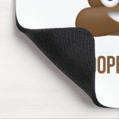 Ich Kackte heute Funny Emoticon Mousepad (Ecke)