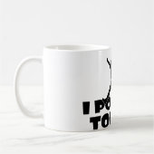 ICH KACKTE HEUTE humorvolle Tassen-populäre Kaffeetasse (Links)