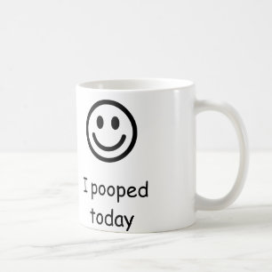 Ich kackte heute kaffeetasse