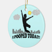 Ich kackte heute keramikornament (Links)