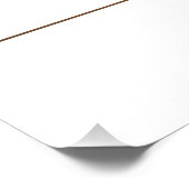 Ich Kackte heute lächelnd Emoticon-Zeichen in Blat Poster (Ecke)