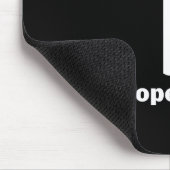 Ich kackte heute mousepad (Ecke)