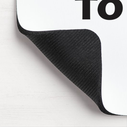 Ich kackte heute mousepad (Ecke)