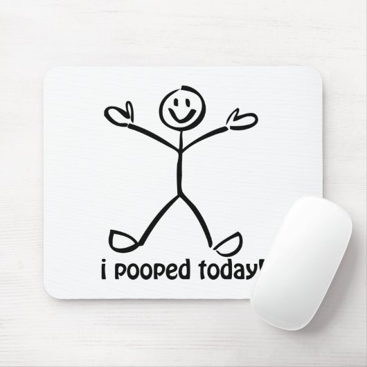 Ich kackte heute mousepad (Mit Mouse)