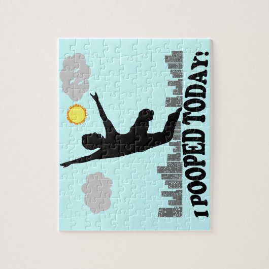 Ich kackte heute puzzle (Vertikal)