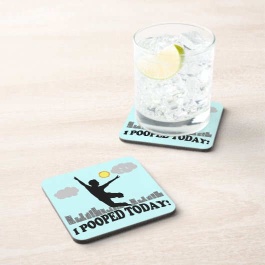 Ich kackte heute untersetzer (Rechte Seite)