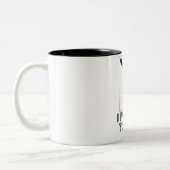 Ich kackte heute zweifarbige tasse (Links)