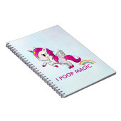 Ich Kackte Magic Funny Unicorn Sprichwort Notizblock (Rechte Seite)