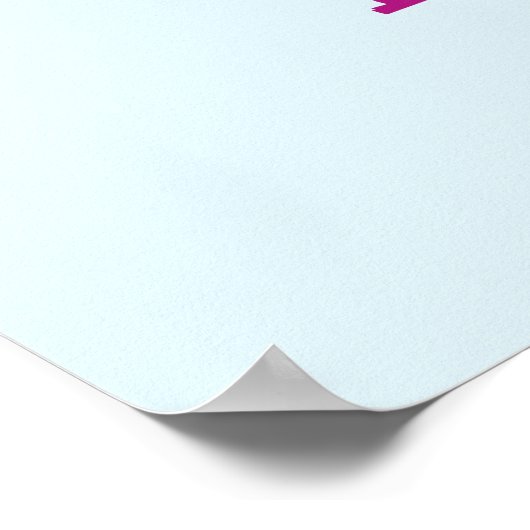 Ich Kackte Magic Funny Unicorn Sprichwort Poster (Ecke)