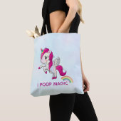 Ich Kackte Magic Funny Unicorn Sprichwort Tasche (Von Nahem)