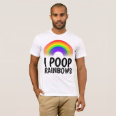 Ich KACKTE RAINBOWS-T - Shirt (Vorne ganz)