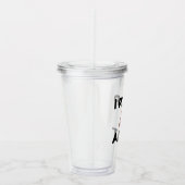 Ich Kackte viel Acryltrinkbecher (Rechts)