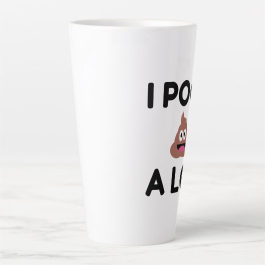 Ich Kackte viel Milchtasse (Vorderseite)